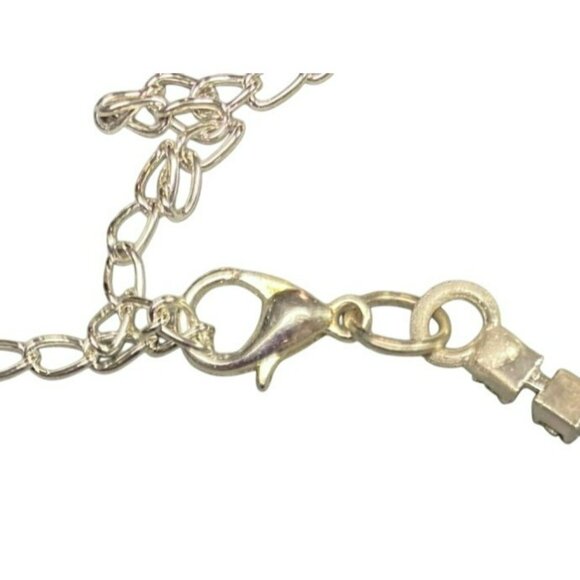 Clear Rhinestone Necklace & Earring Set For Women - Picture 10 of 10